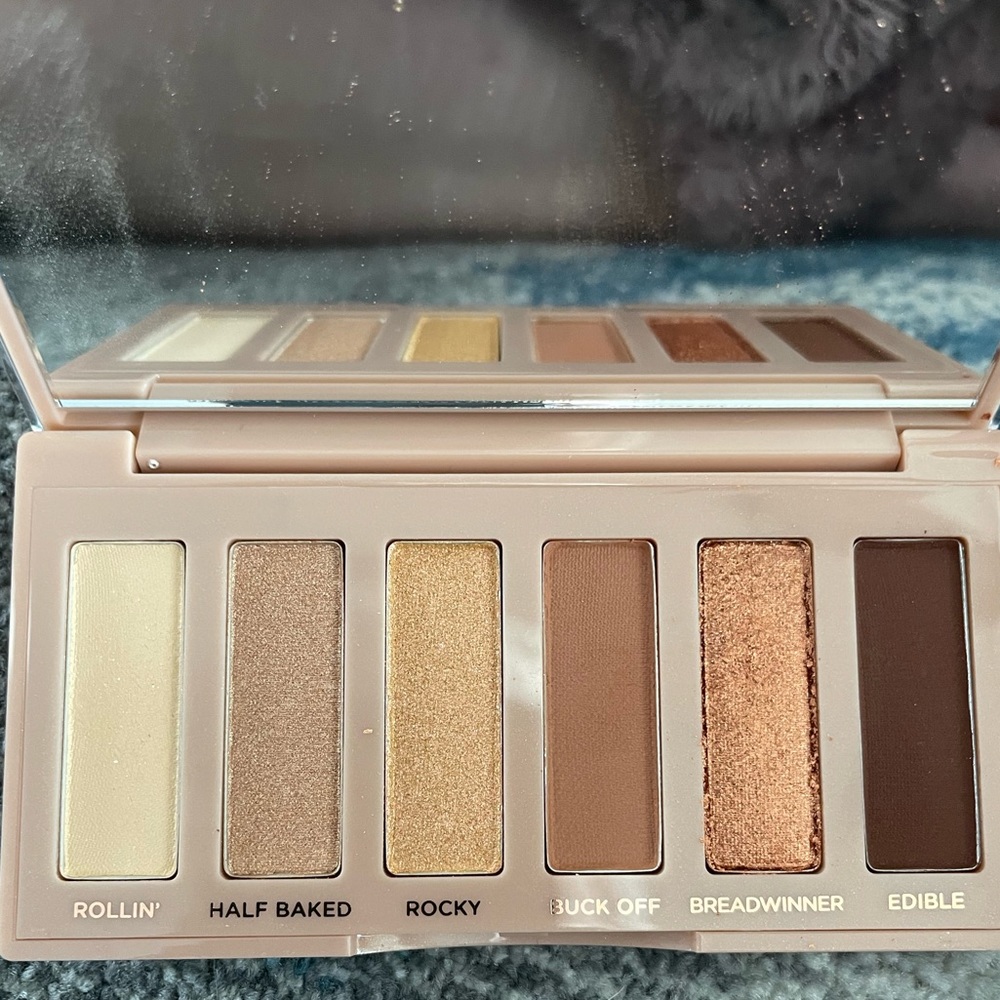 LIKE NEW Urban Decay Naked Half Baked Palette Authentic Swatched Once